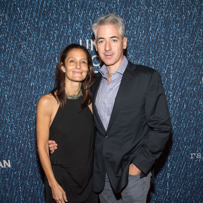 Bill Ackman and his ex-wife, Karen Ann Herskovitz together at an event.